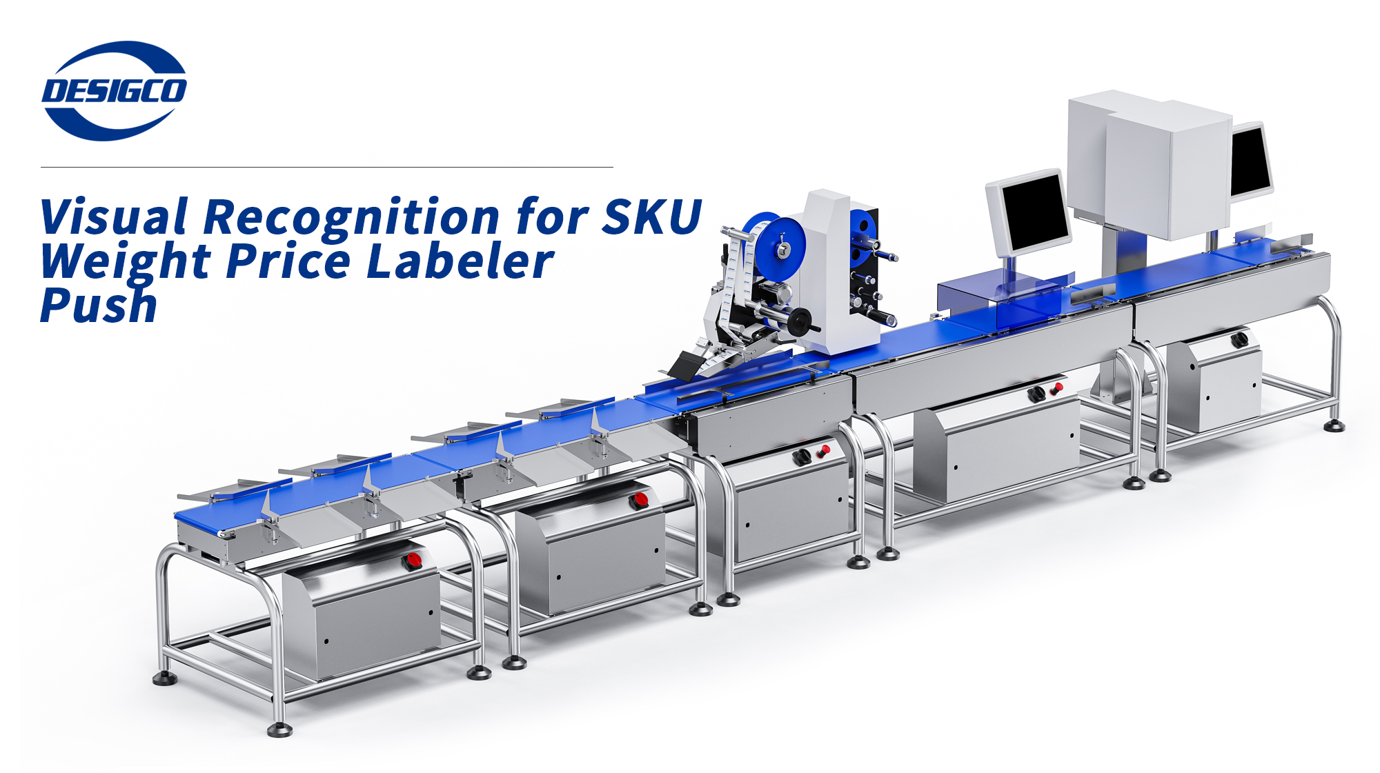 Visual Recognition for SKU + Weight Price Labeler + Push